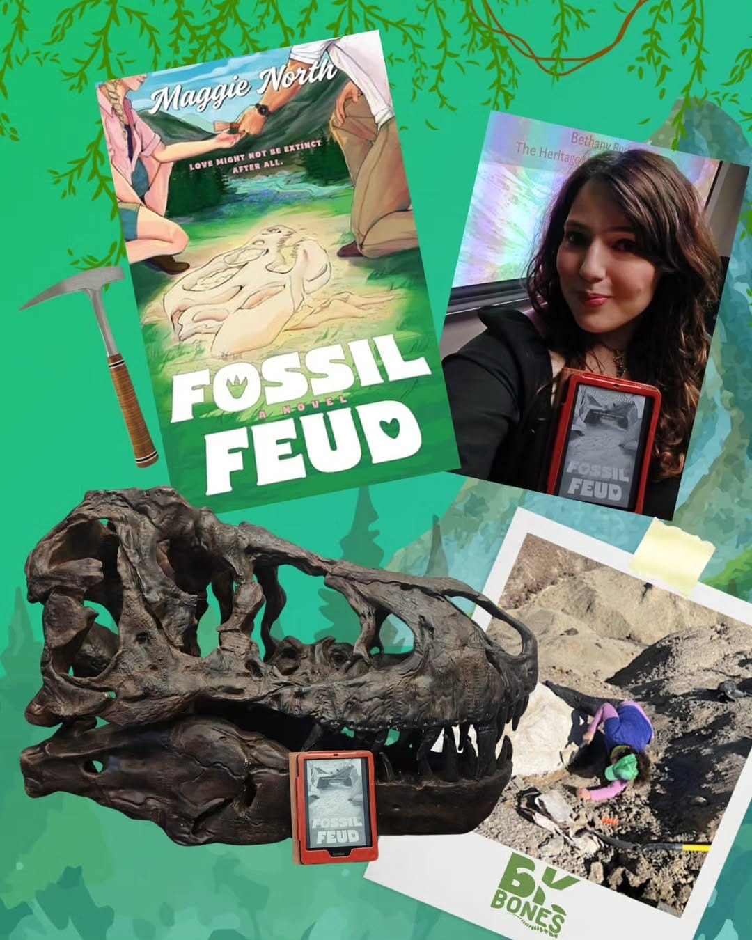 Post 6 by Bethany Burke Franklin: Paleontologist on Instagram (image)