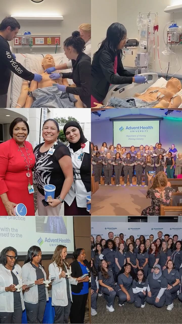 Post 8 by AdventHealth University on Instagram (video)