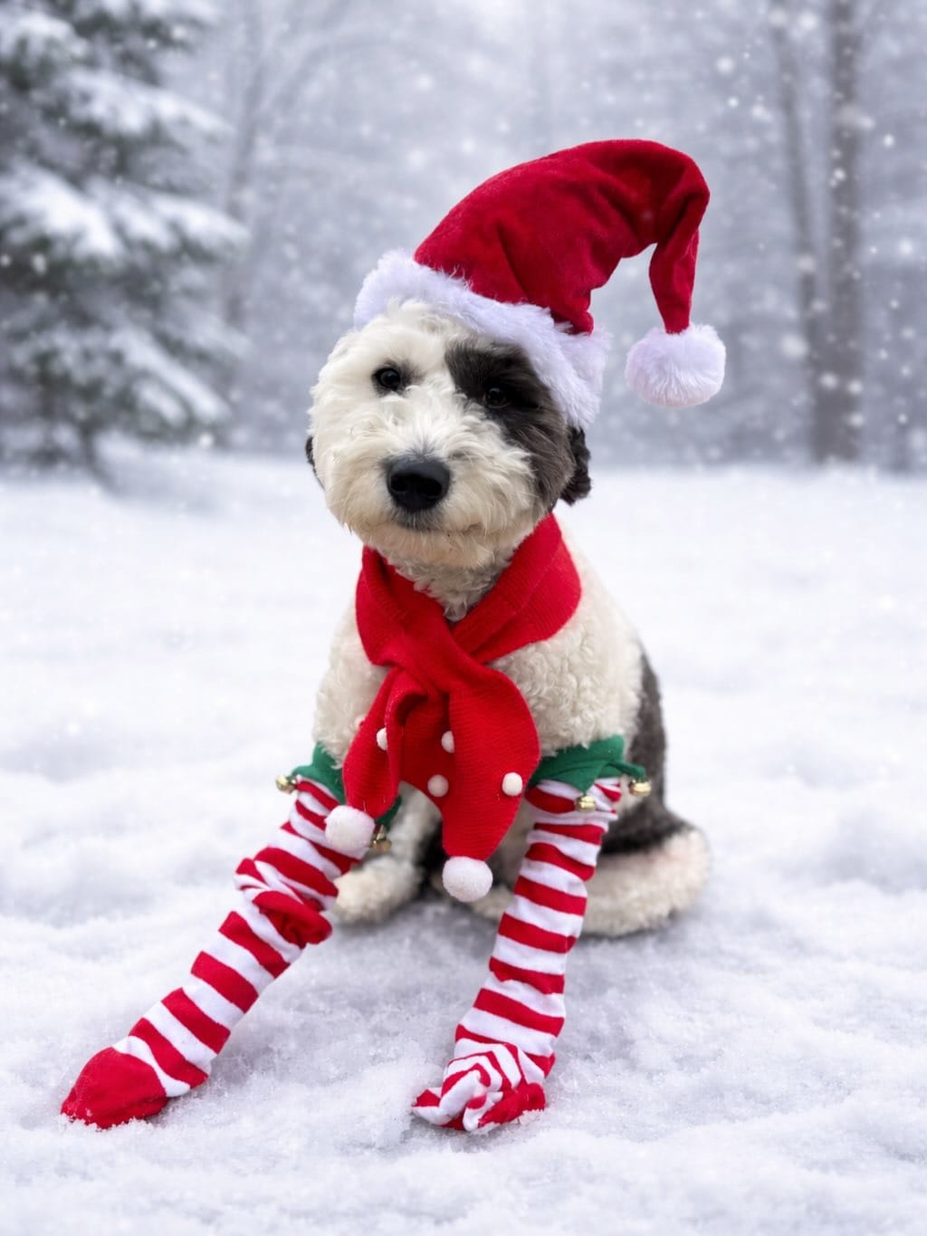 Post 5 by Mabel | Mini Sheepadoodle on Instagram (carousel)