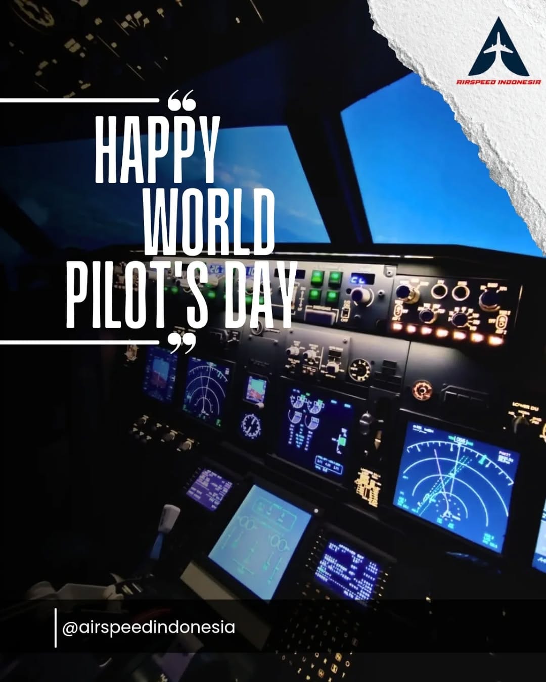 Post 5 by Airspeed Indonesia Simulator - PT. Universal Alam Indonesia on Instagram (image)