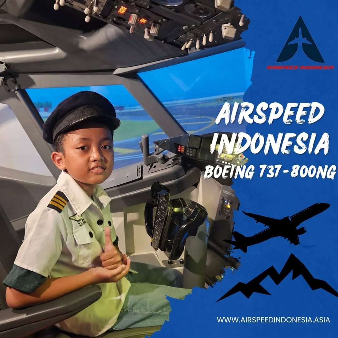 Post 2 by Airspeed Indonesia Simulator - PT. Universal Alam Indonesia on Instagram (image)
