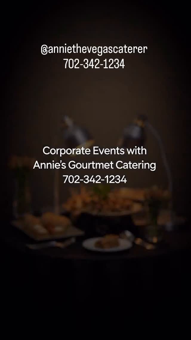 Post 2 by Annie’s Events/ Annie's Gourmet Catering on Instagram (video)