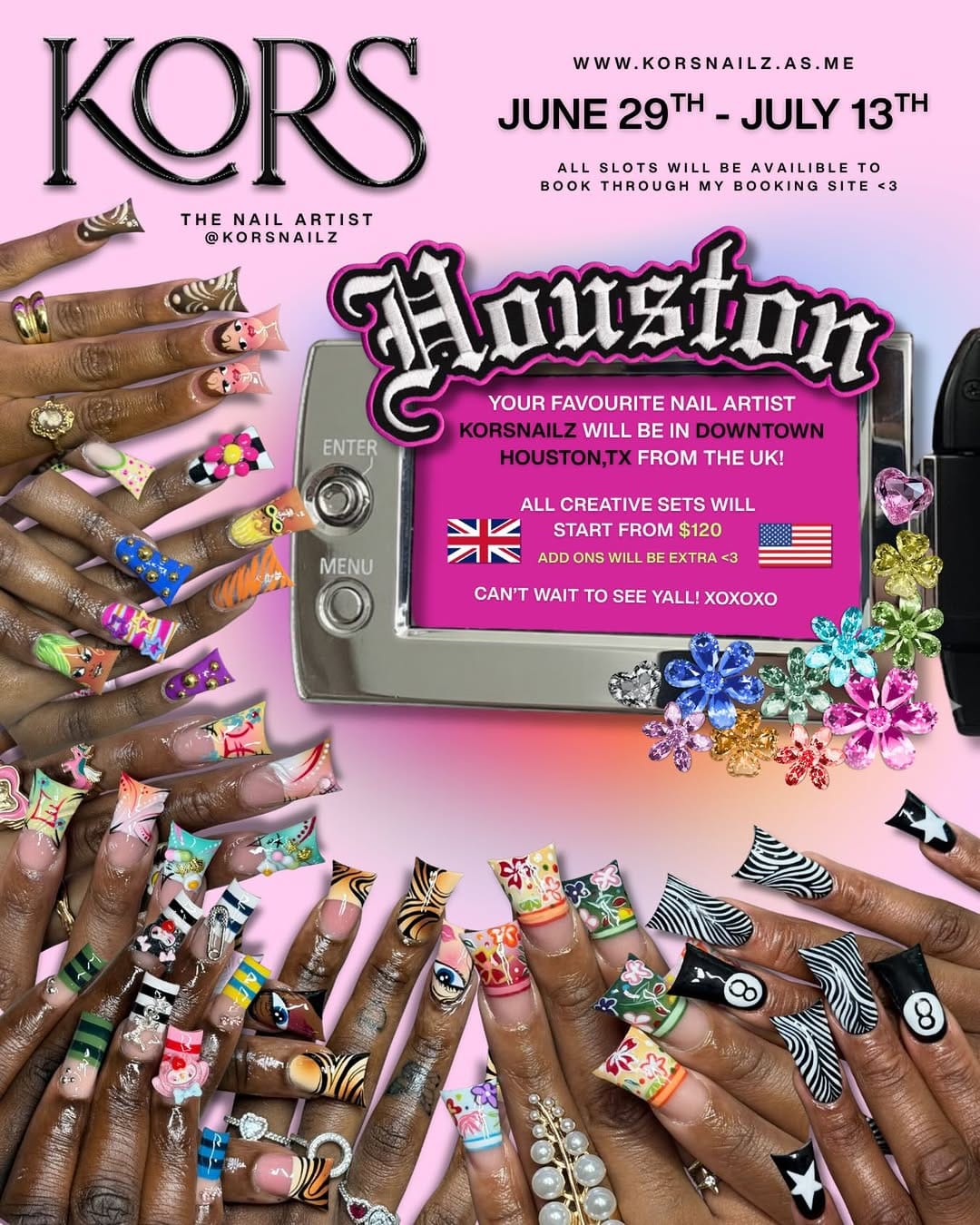 Post 8 by London & Houston Nail Artist ˚୨୧⋆｡˚ ⋆ on Instagram (image)