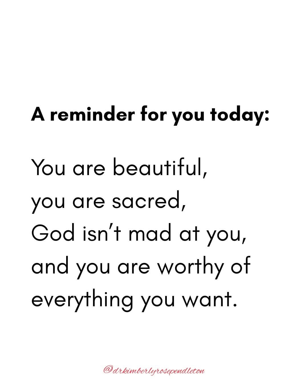 Post 2 by Dr. Kimberly Rose Pendleton | 𝐔𝐍𝐂𝐎𝐕𝐄𝐑 on Instagram (carousel)