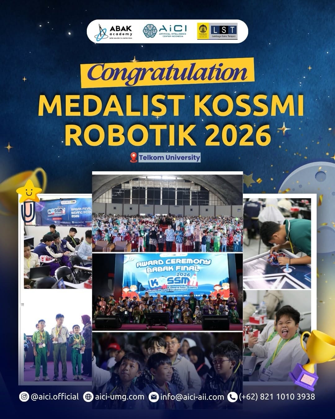 Post 8 by Artificial Intelligence Center Indonesia on Instagram (carousel)