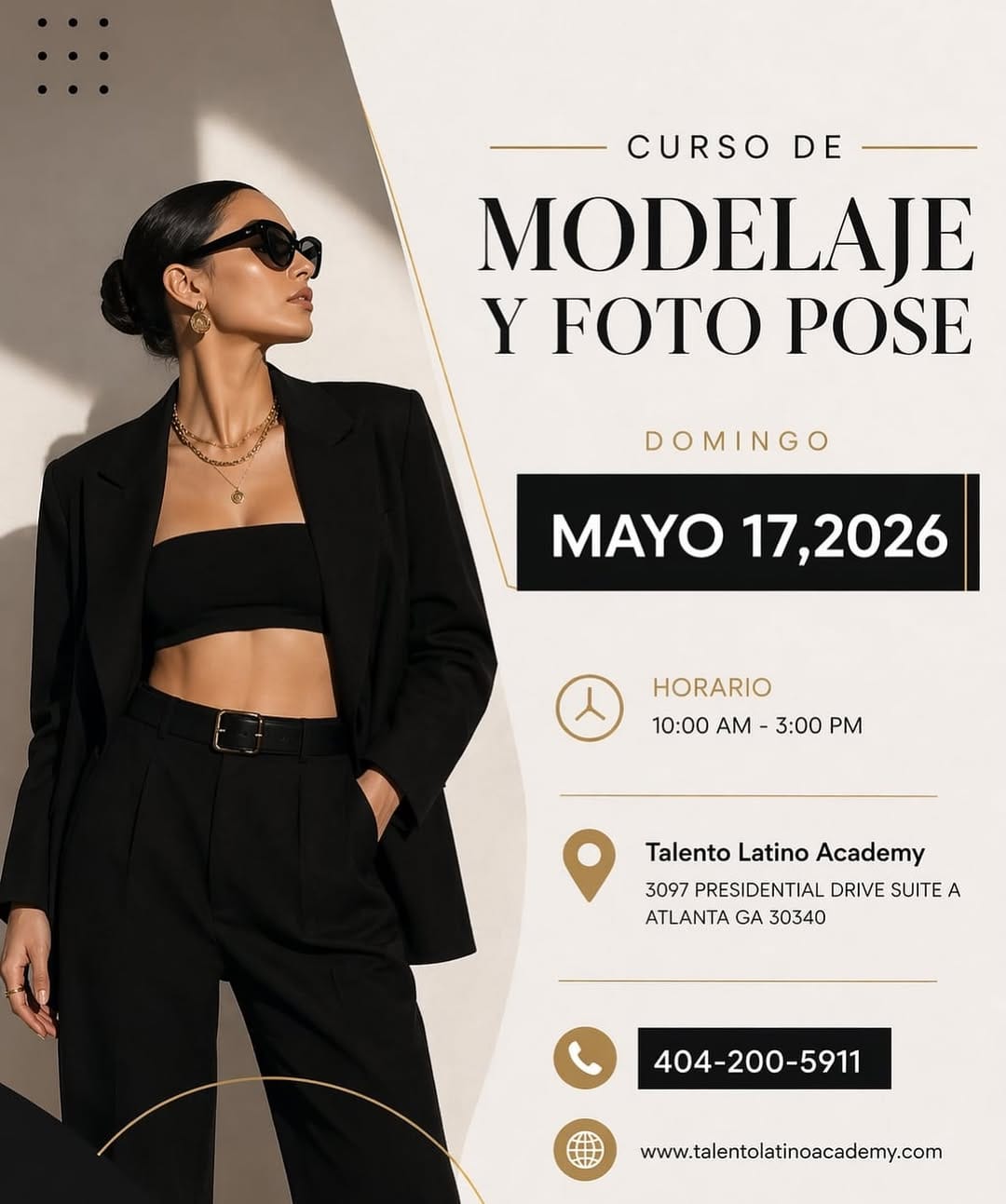 Post 9 by Talento latino | Academia de modelaje on Instagram (image)