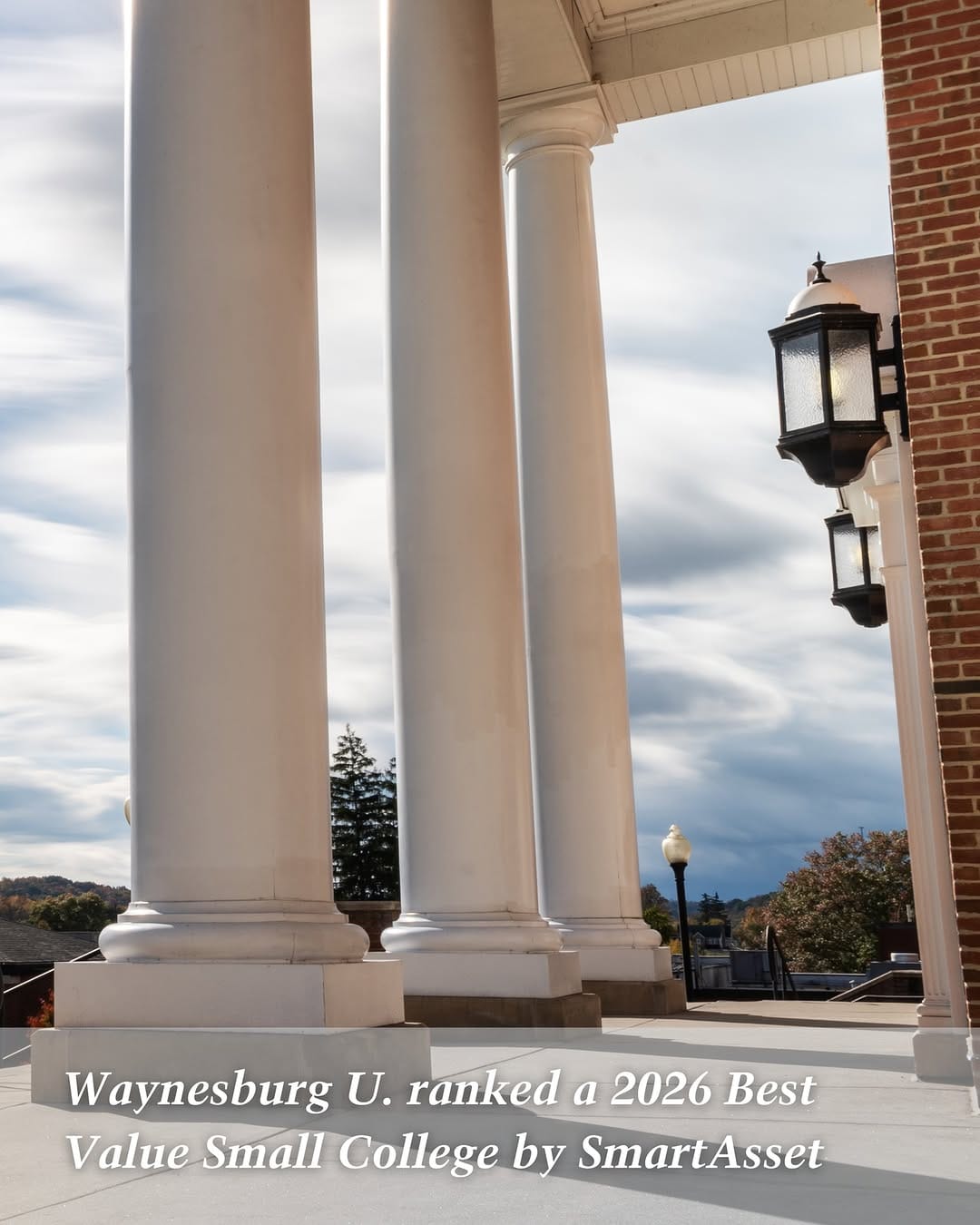 Post 10 by Waynesburg University on Instagram (image)