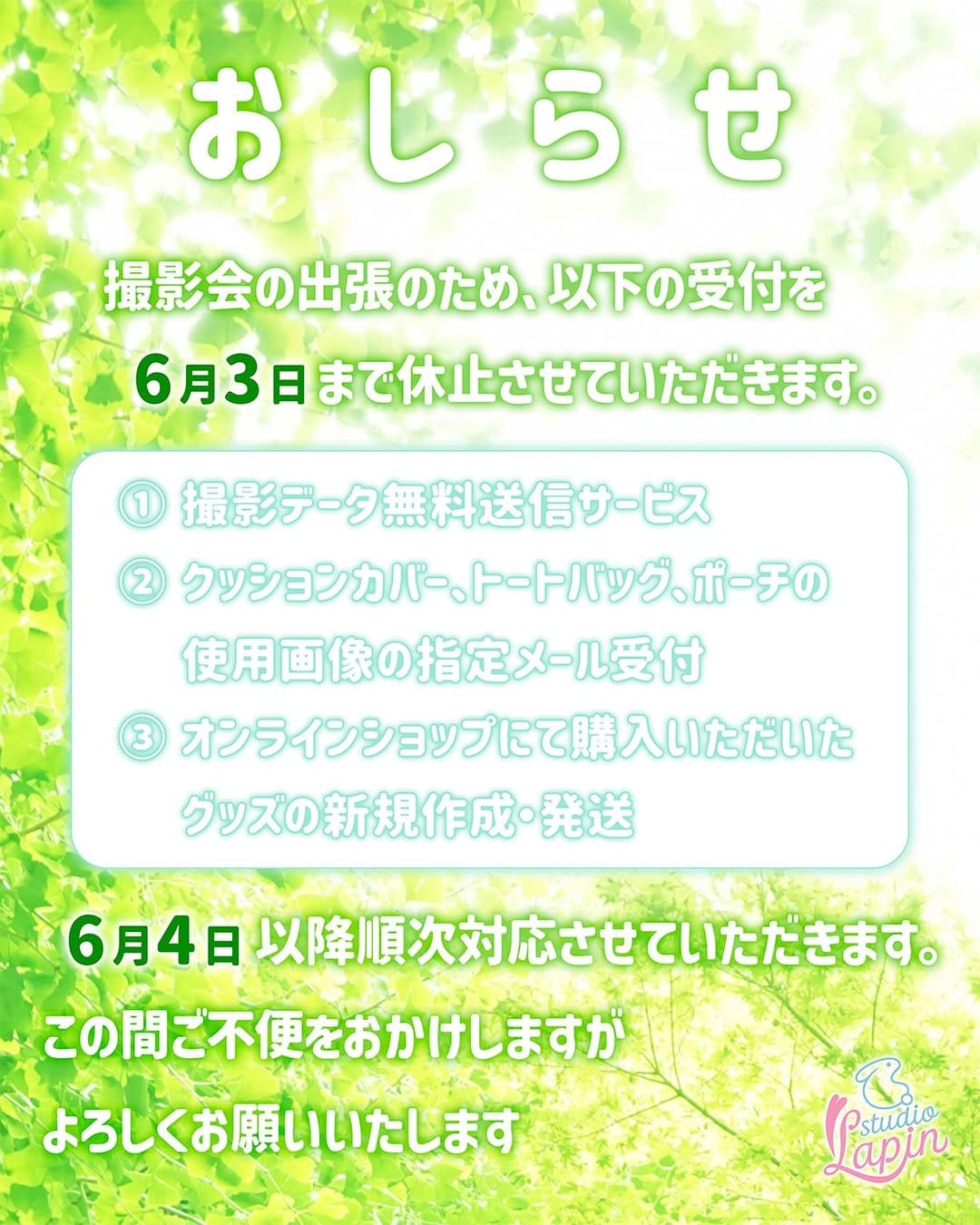 Post 7 by 𝕤𝕥𝕦𝕕𝕚𝕠 𝕃𝕒𝕡𝕚𝕟 ＊ スタジオラパン on Instagram (image)