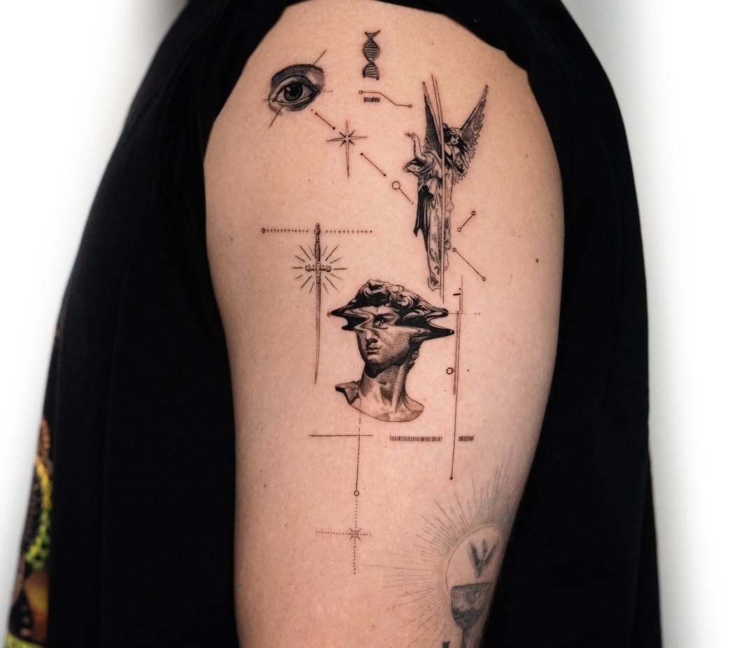 Post 6 by Tattoo artist💖Micro realism and Fine line on Instagram (image)
