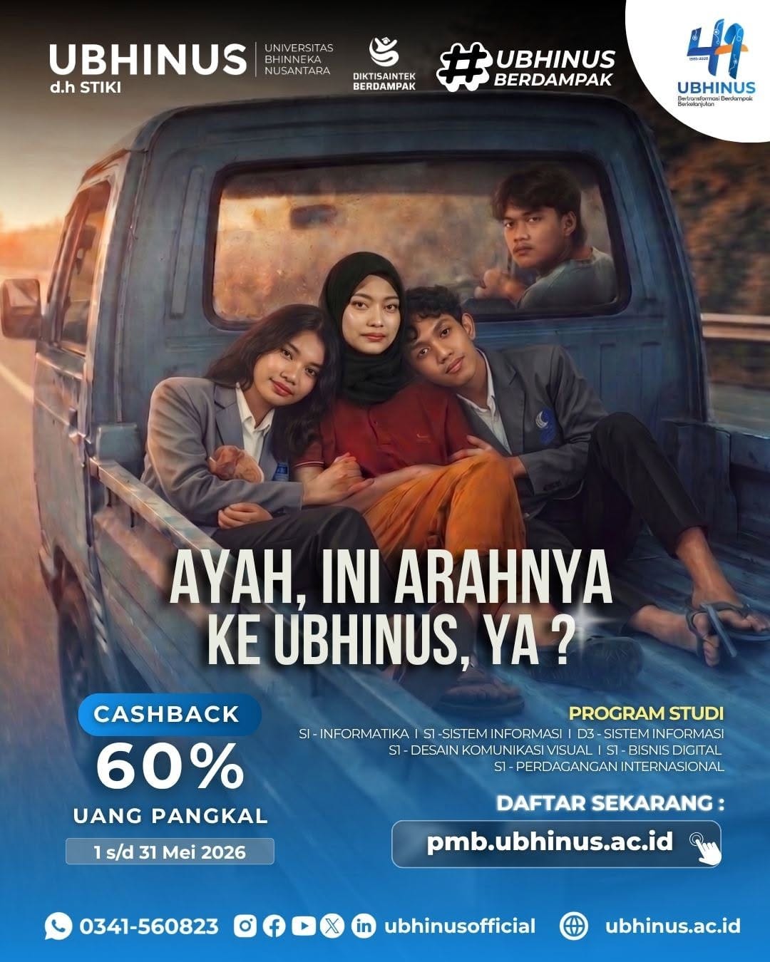Post 9 by Universitas Bhinneka Nusantara (UBHINUS) d.h STIKI on Instagram (image)