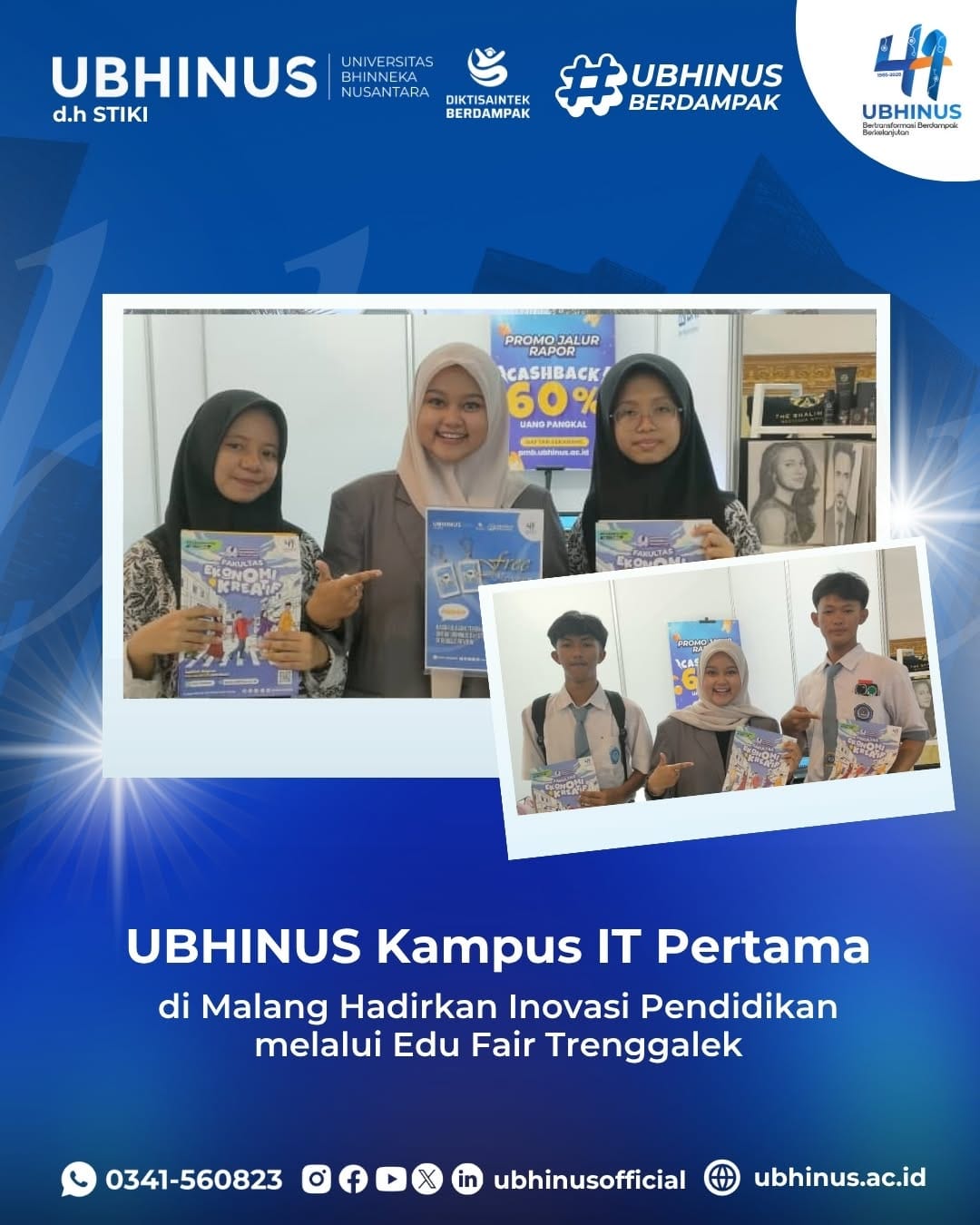 Post 4 by Universitas Bhinneka Nusantara (UBHINUS) d.h STIKI on Instagram (carousel)
