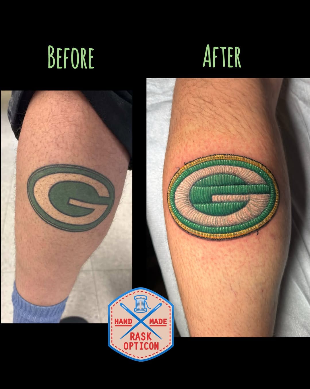 Post 2 by ⚔️ Rask Opticon Tattoos 🪡🧵🩸 on Instagram (image)