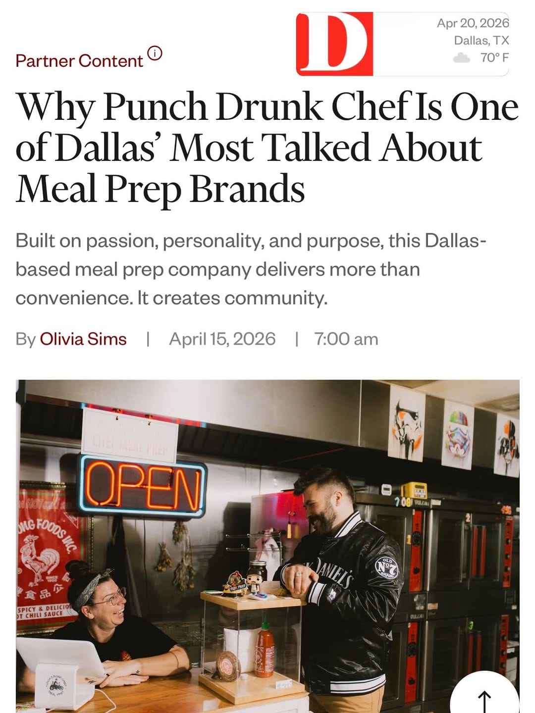 Post 7 by Punch Drunk Chef Meal Prep on Instagram (carousel)