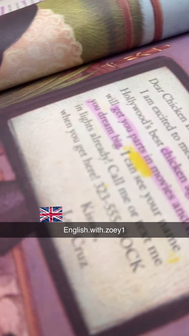 Post 7 by Learn English with Zoey on Instagram (video)