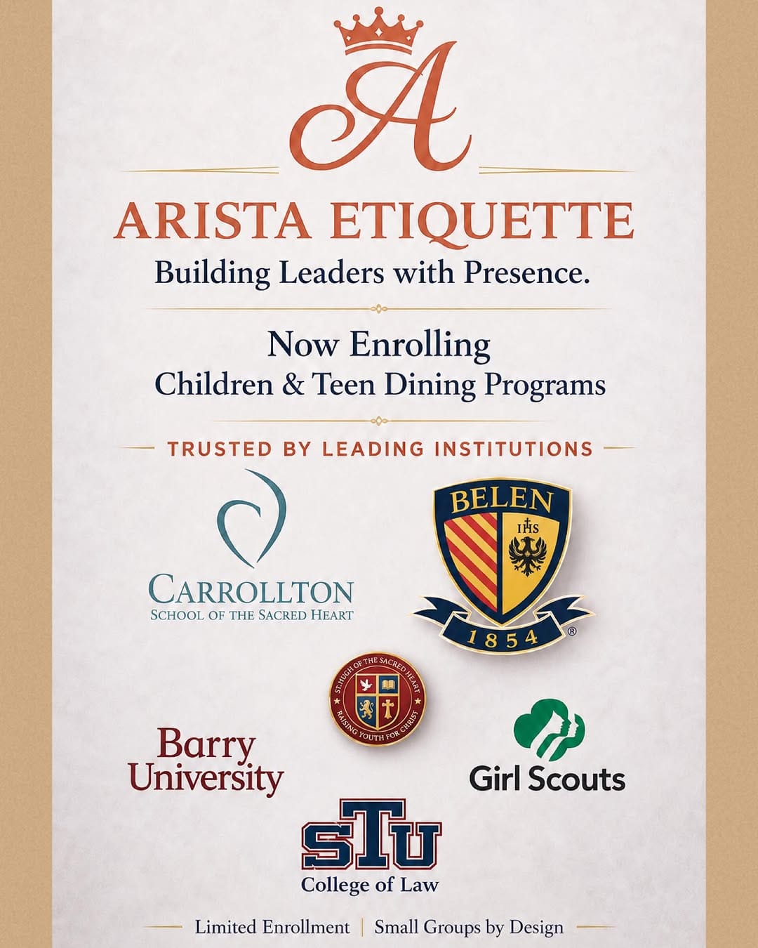 Post 5 by Arista Etiquette on Instagram (image)