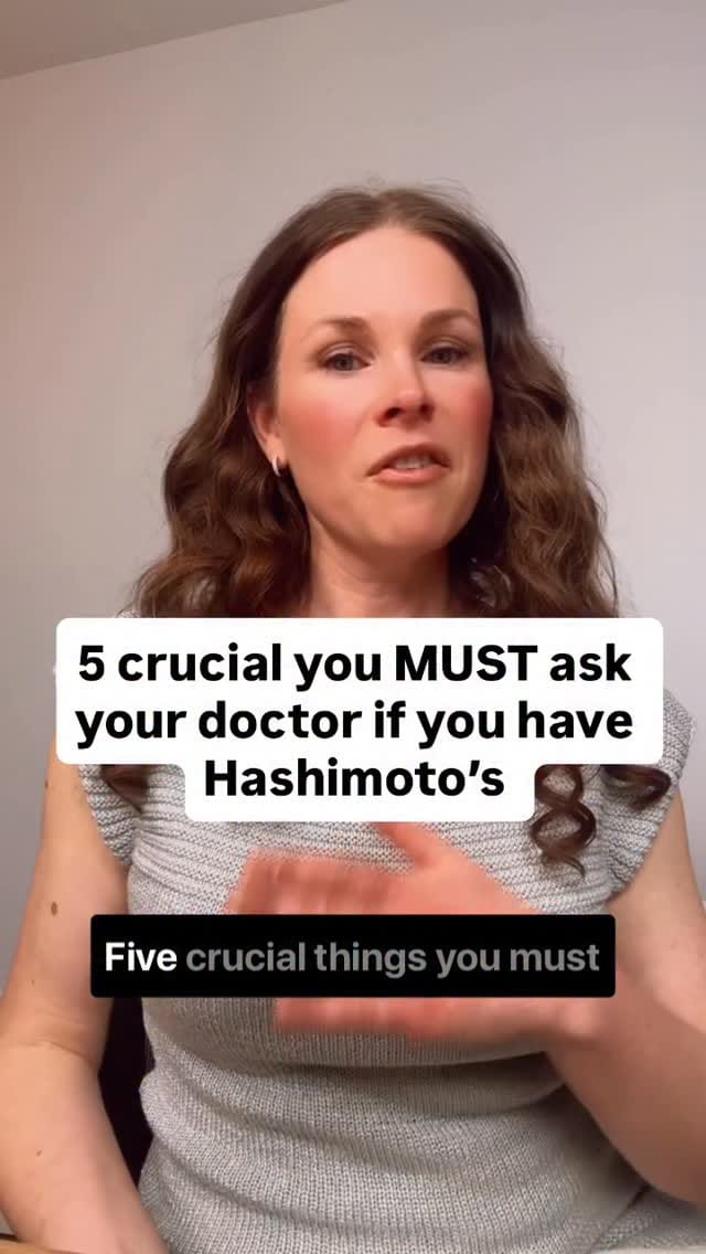 Post 8 by Inna Topiler CNS | THYROID & HASHIMOTO'S EXPERT | THYROLOVE on Instagram (video)