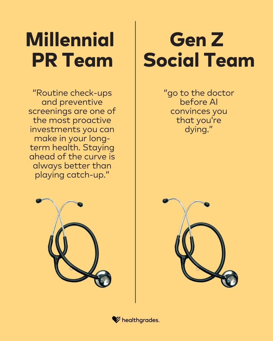 Post 5 by Healthgrades on Instagram (image)