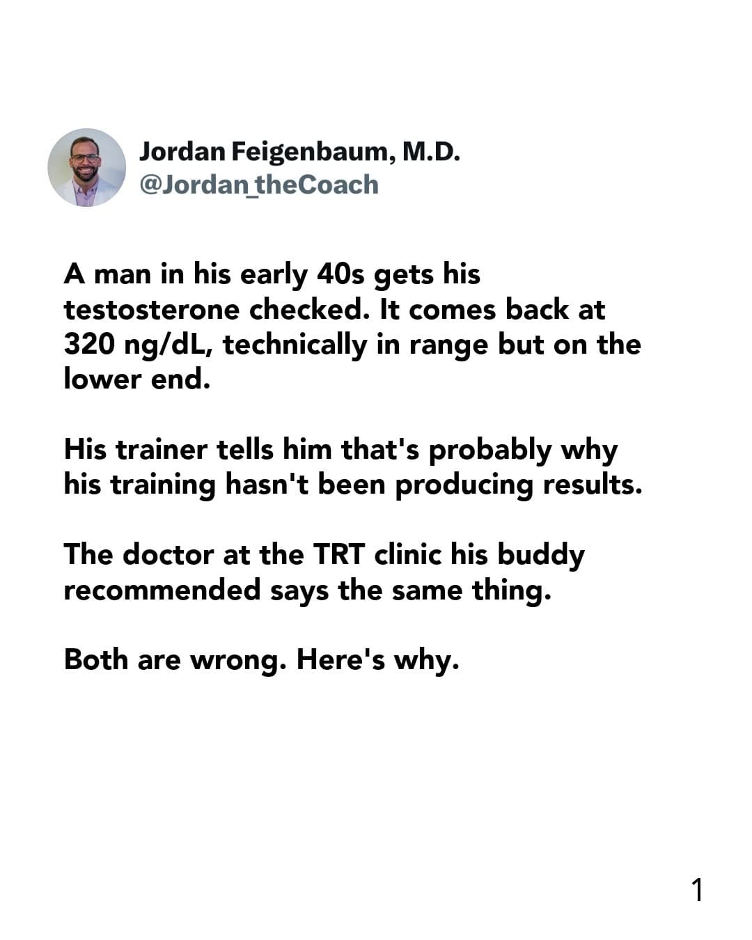 Post 2 by Jordan Feigenbaum, MD, MS on Instagram (carousel)