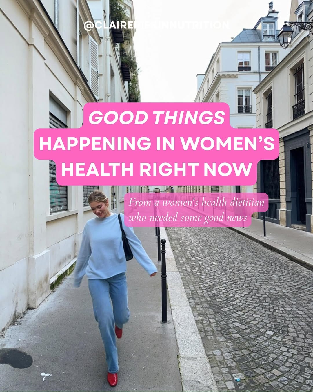 Post 1 by Claire Rifkin, MS, RDN 〡Women’s Health Dietitian on Instagram (carousel)