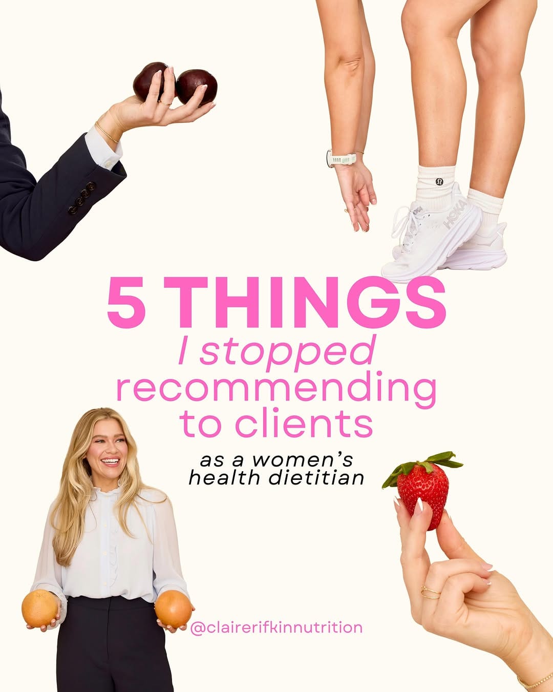 Post 4 by Claire Rifkin, MS, RDN 〡Women’s Health Dietitian on Instagram (carousel)