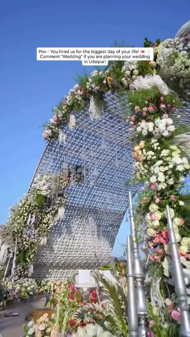 Post 8 by Raanjhana Events | Luxury Wedding Planners on Instagram (video)