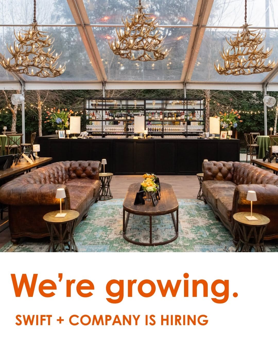 Post 8 by Swift + Company Events on Instagram (carousel)