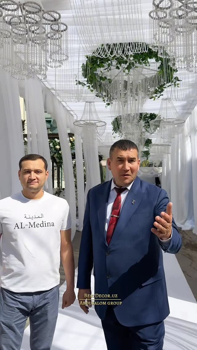 Post 8 by Bestdecor.uz | Оформление on Instagram (video)