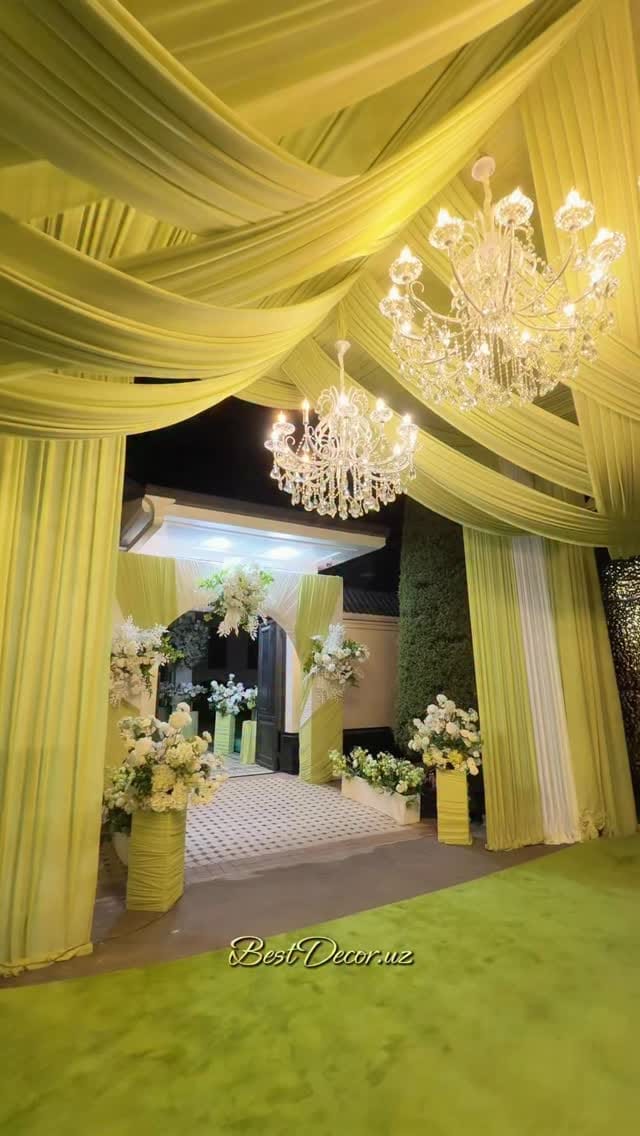 Post 5 by Bestdecor.uz | Оформление on Instagram (video)