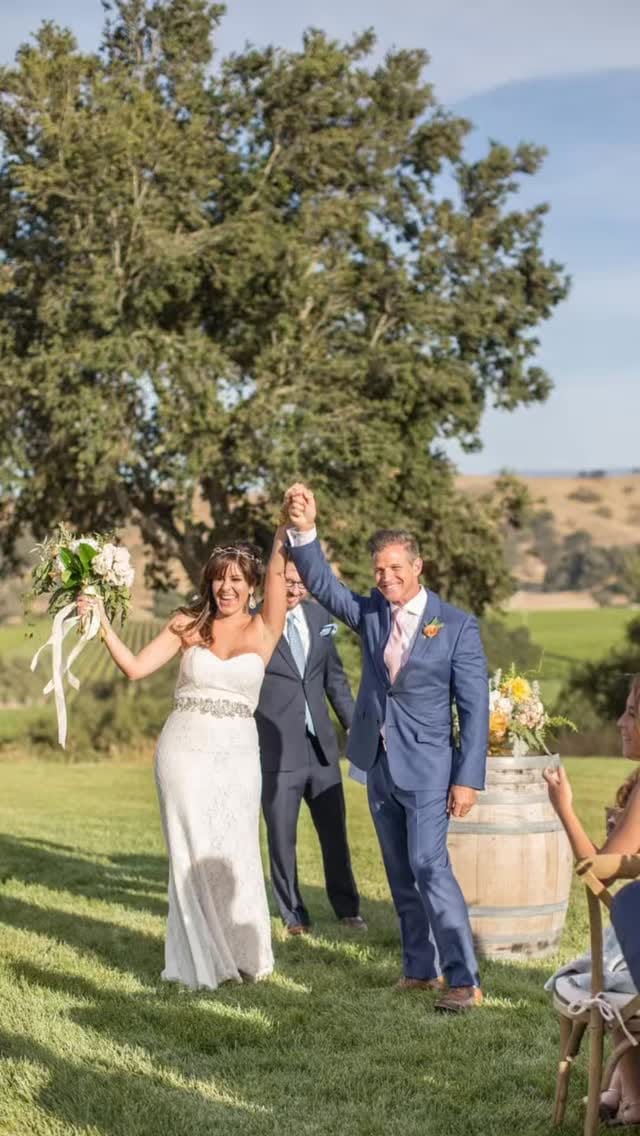 Post 5 by Santa Barbara Wedding on Instagram (video)