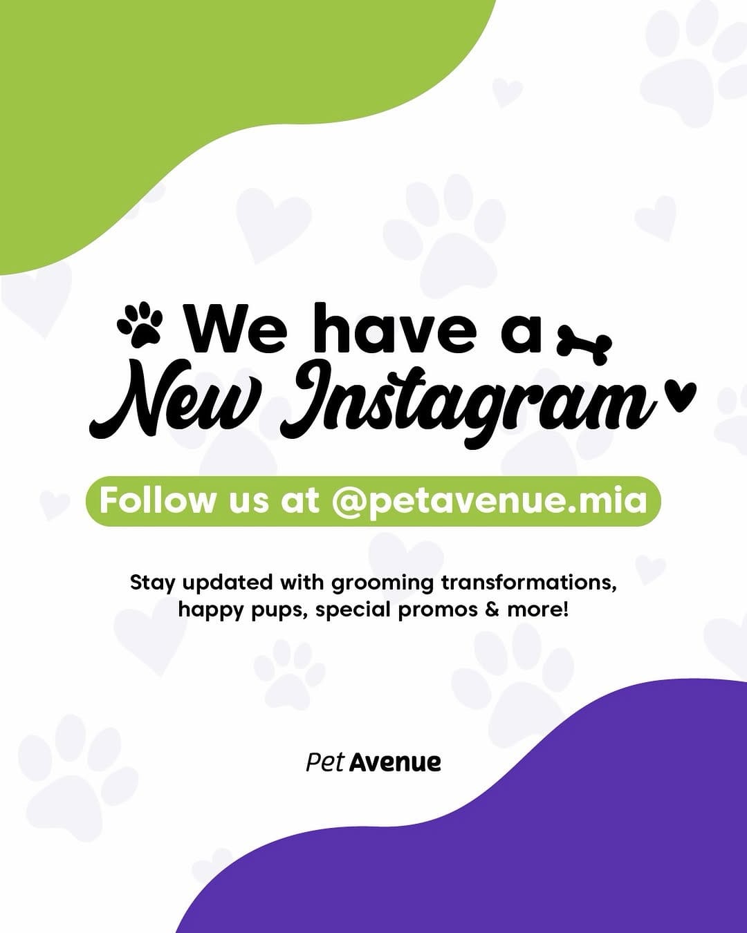 Post 1 by Pet Avenue Grooming & Boarding on Instagram (image)