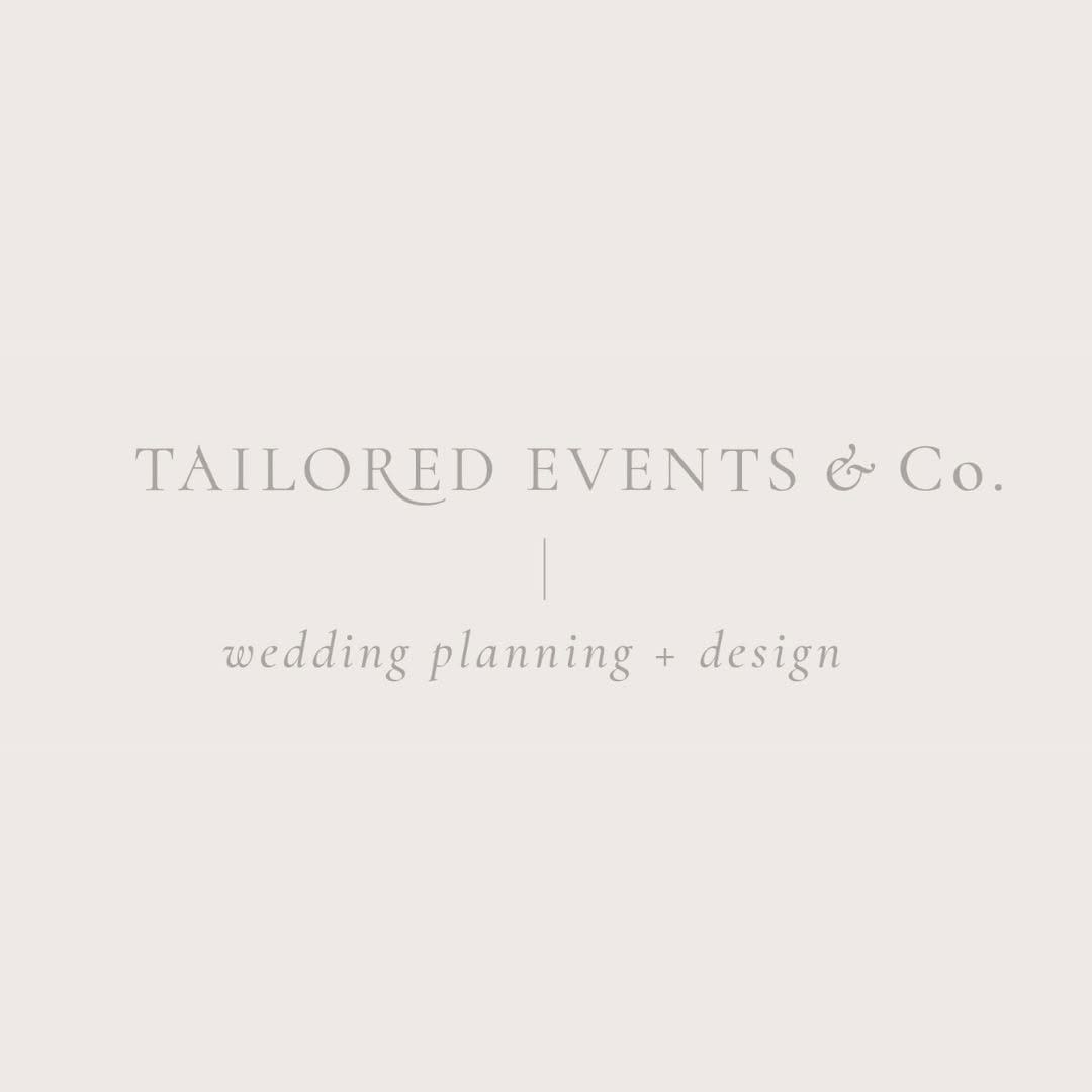 Post 9 by Tailored Events + Co | Illinois Wedding Planner on Instagram (carousel)