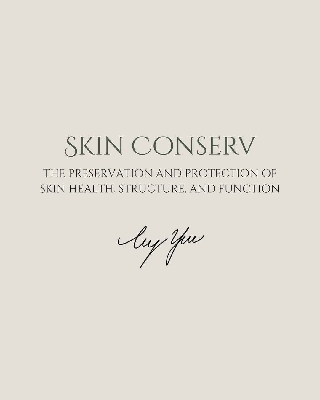 Post 8 by Skin Conserv by Yve on Instagram (image)
