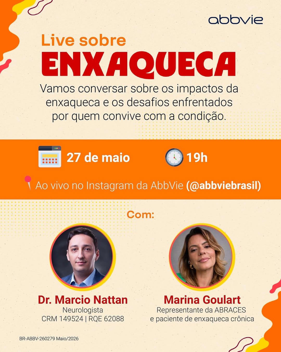 Post 3 by AbbVie Brasil on Instagram (image)
