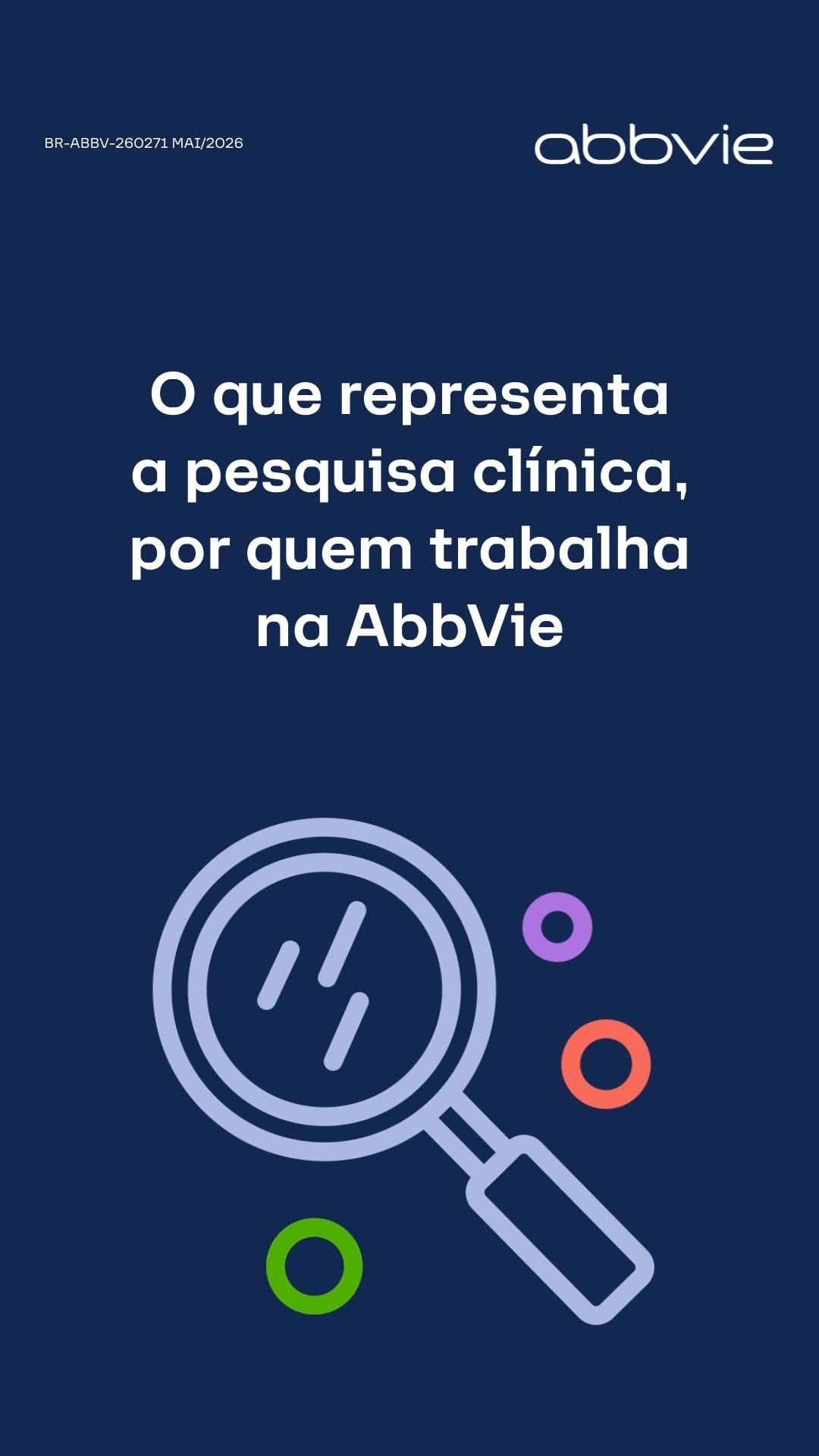 Post 5 by AbbVie Brasil on Instagram (video)