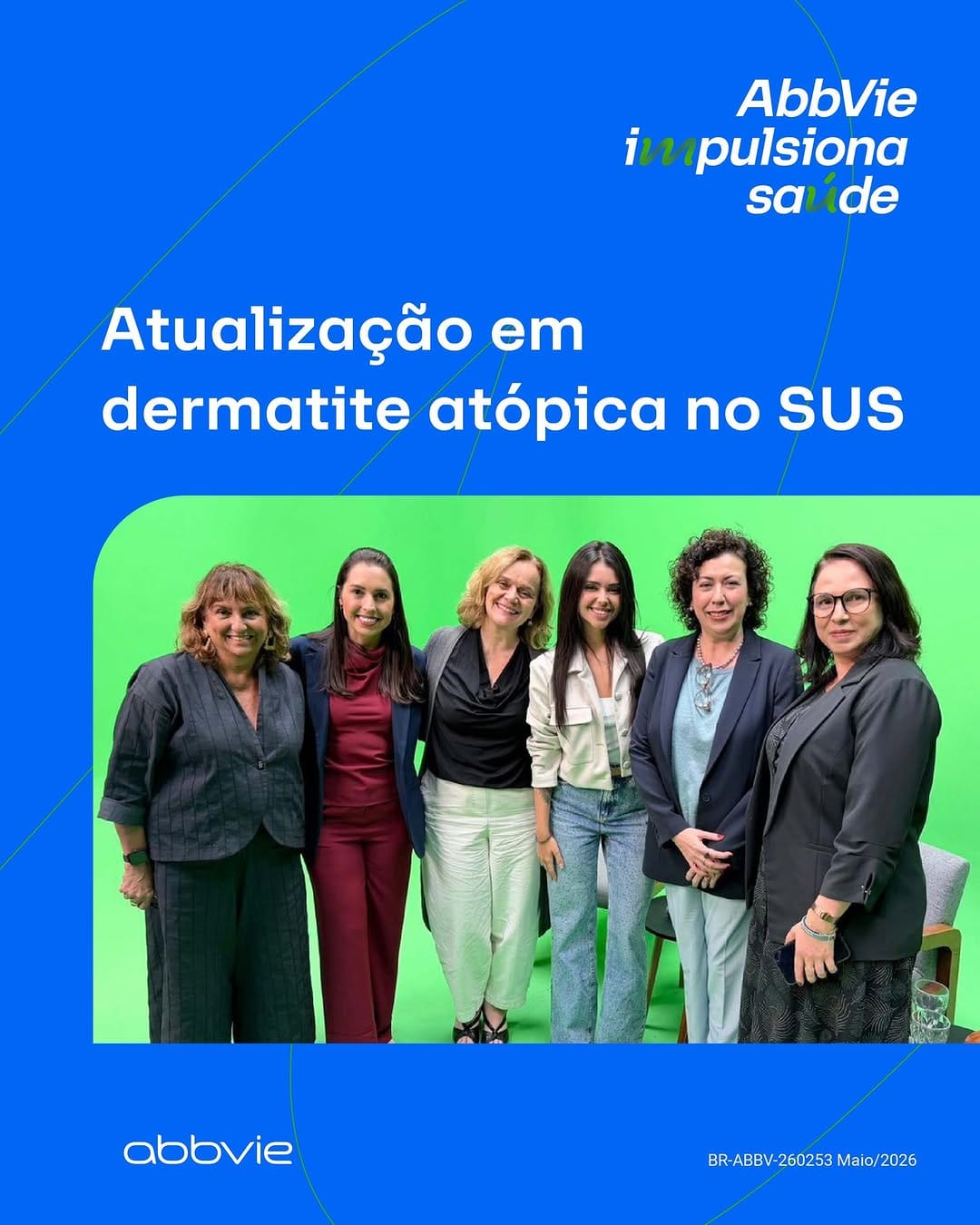 Post 10 by AbbVie Brasil on Instagram (carousel)
