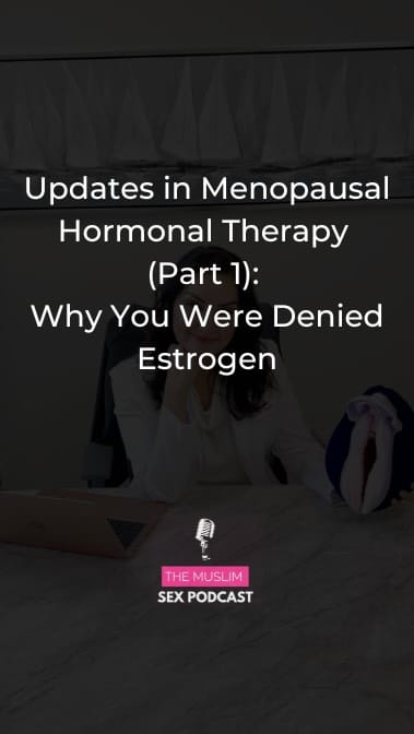 Post 6 by Dr. Sadaf Lodhi, CEO Femme Vie Health|Menopause|Sexual Health on Instagram (video)