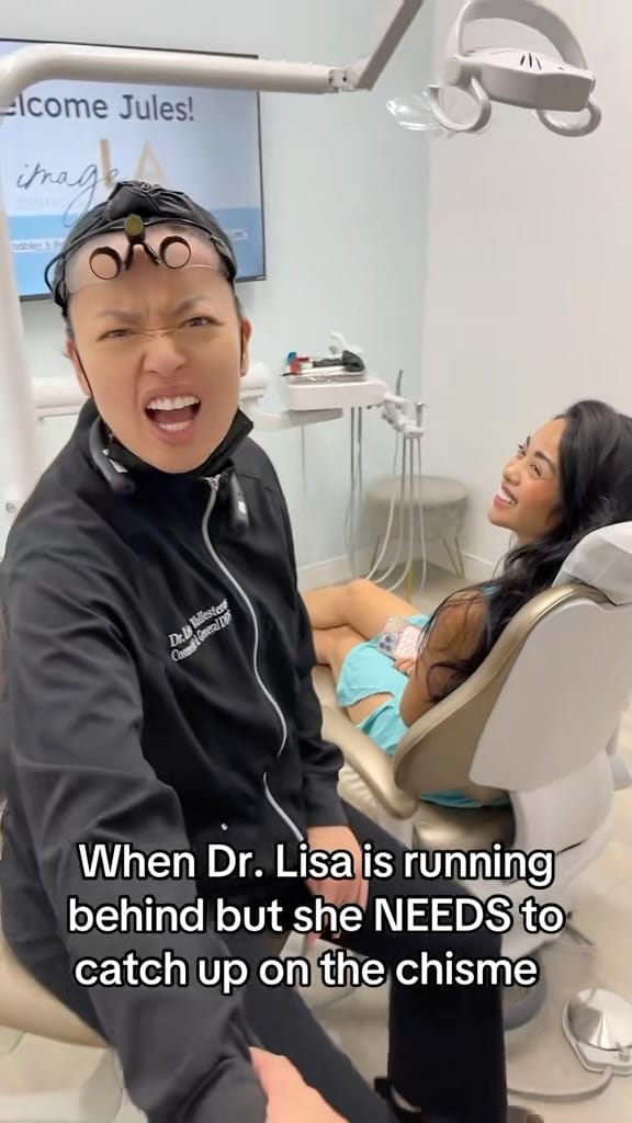 Post 7 by Dr. Lisa Vallesteros | Cosmetic & Family Dentist on Instagram (video)