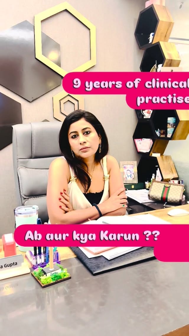 Post 5 by Dr Ankita Gupta on Instagram (video)