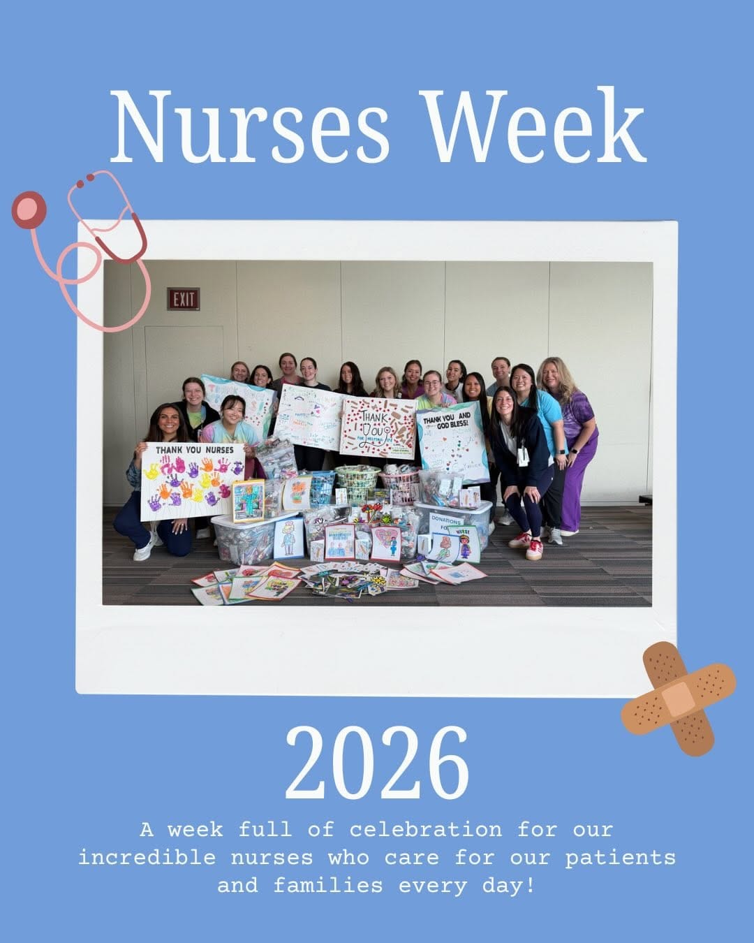 Post 5 by Lurie Children’s Nurses on Instagram (carousel)