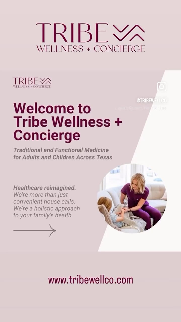 Post 8 by Tribe Wellness + Concierge PLLC | Integrative Medicine on Instagram (video)