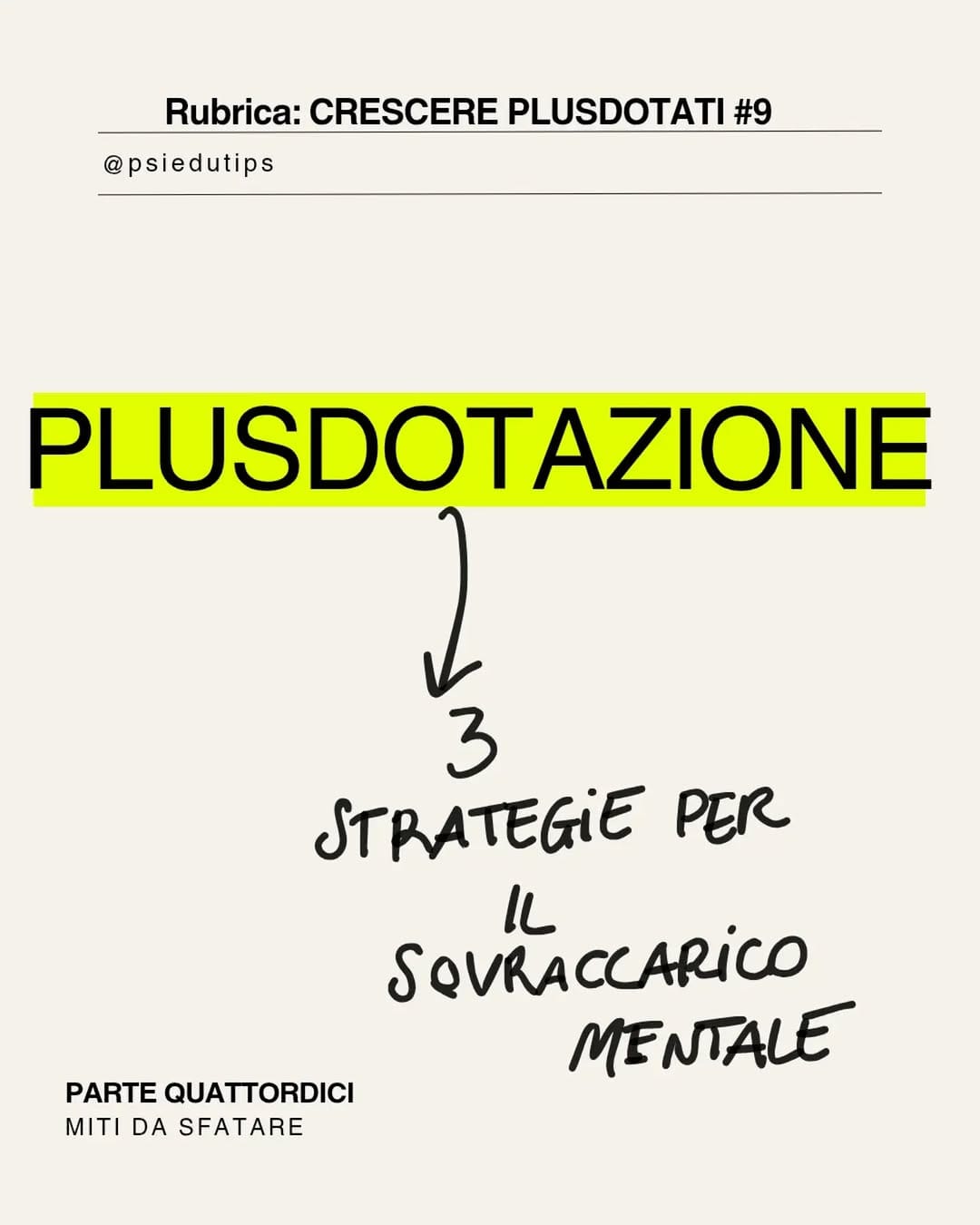 Post 7 by Denis Floris | Plusdotazione e ADHD on Instagram (carousel)