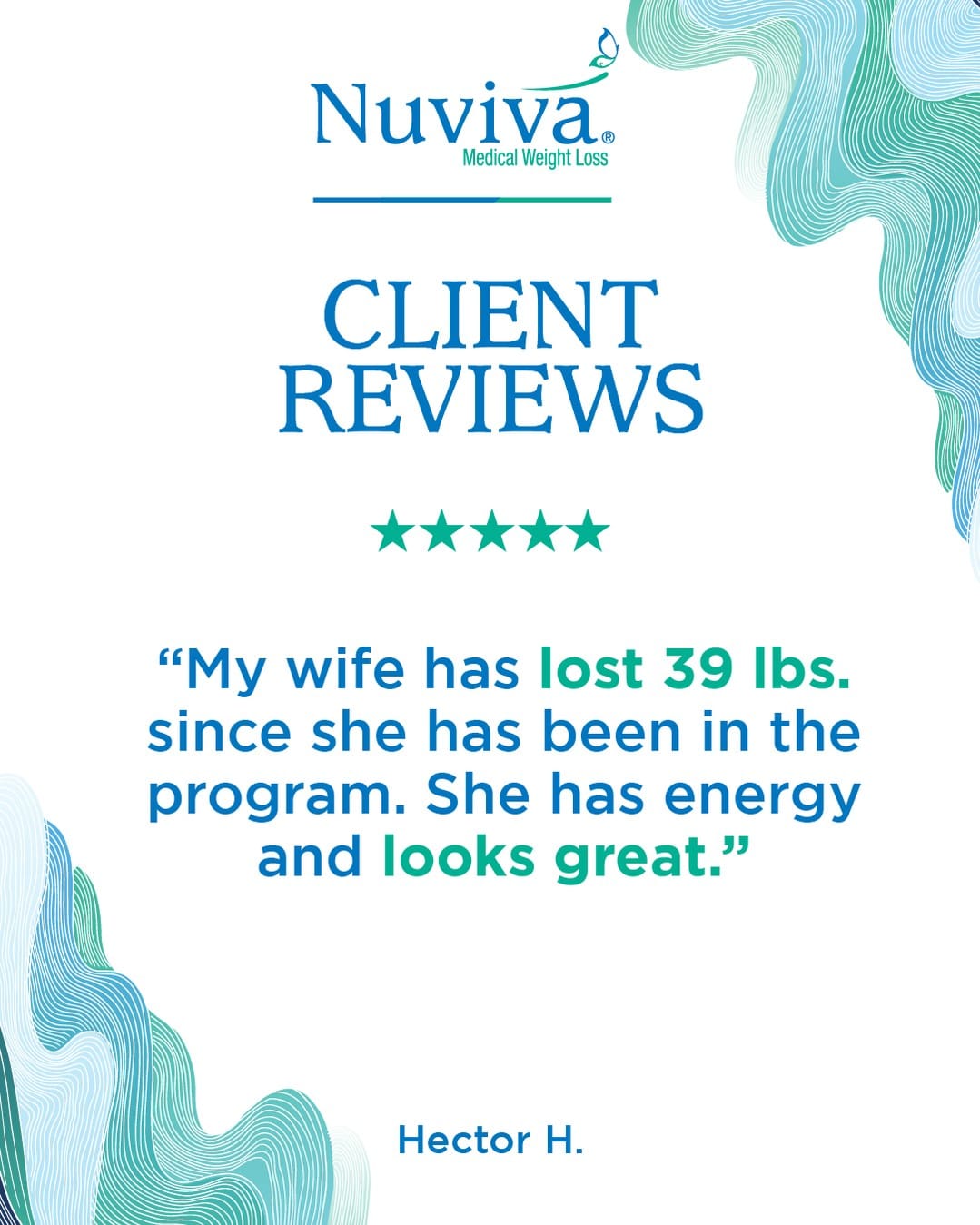 Post 8 by Nuviva Medical Weight Loss on Instagram (image)