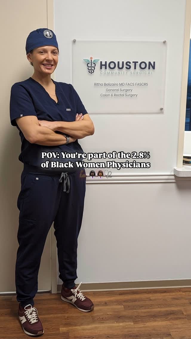 Post 10 by Ritha Belizaire MD | Colorectal Surgeon  🇭🇹🇮🇹 on Instagram (video)