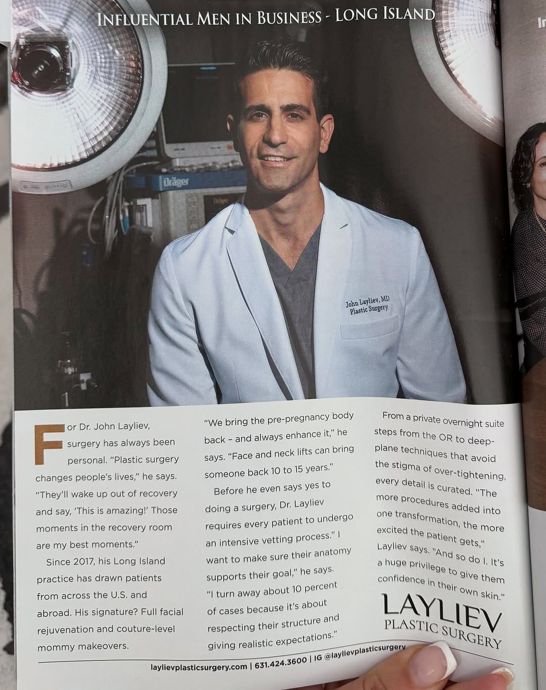 Post 8 by John Layliev, MD, FACS on Instagram (carousel)