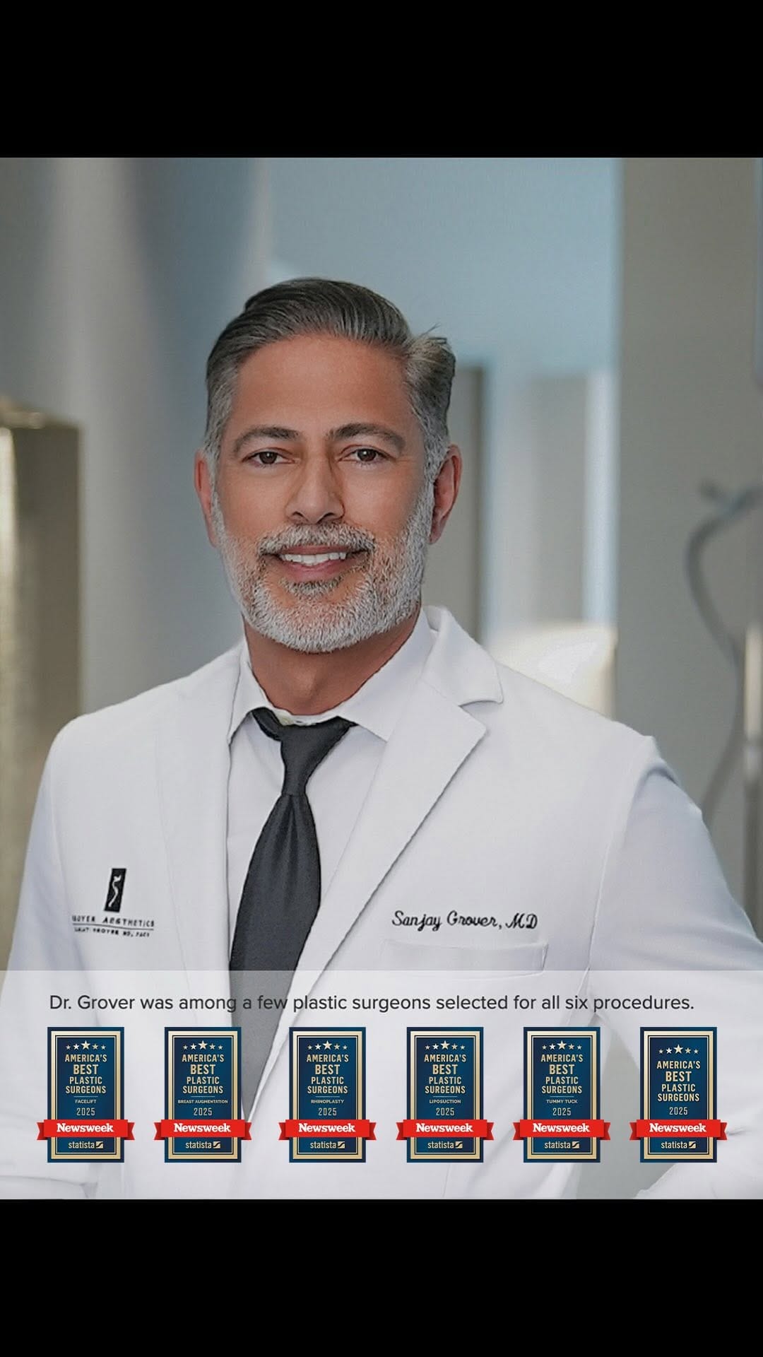 Post 9 by Sanjay Grover MD, FACS on Instagram (video)