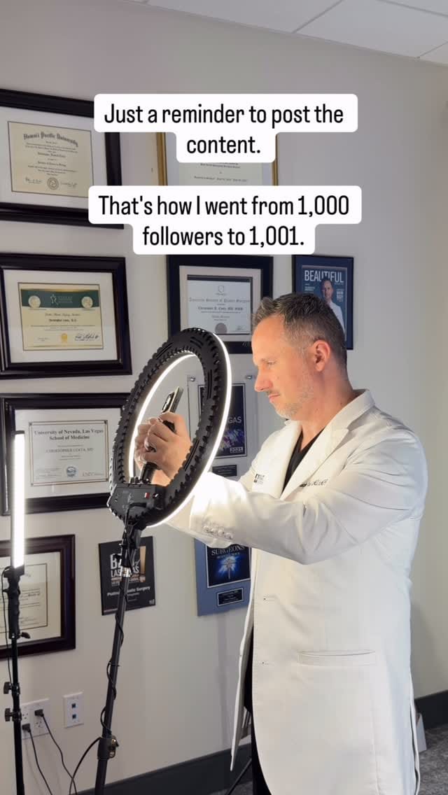 Post 3 by Christopher Costa, MD on Instagram (video)