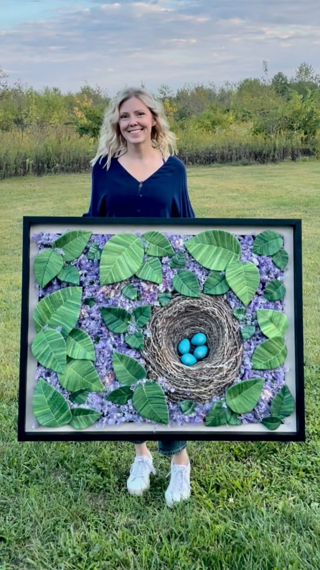 Post 2 by Laura Ricks - Wet Felting on Instagram (video)