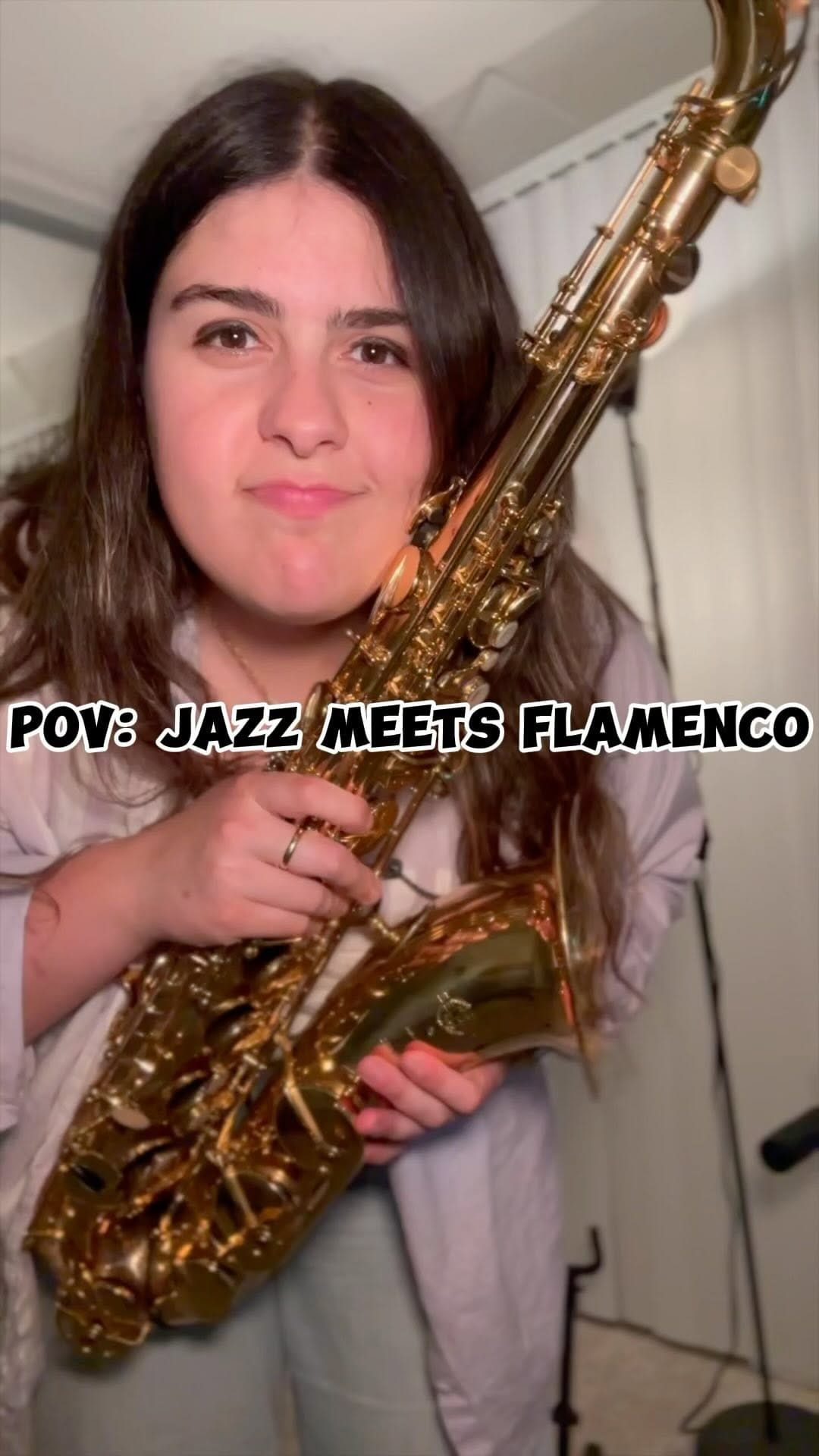 Post 9 by Alicia Camiña | Saxophonist on Instagram (video)