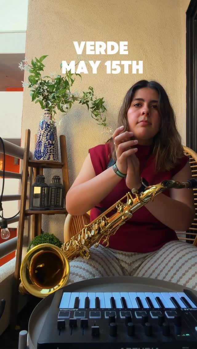 Post 4 by Alicia Camiña | Saxophonist on Instagram (video)