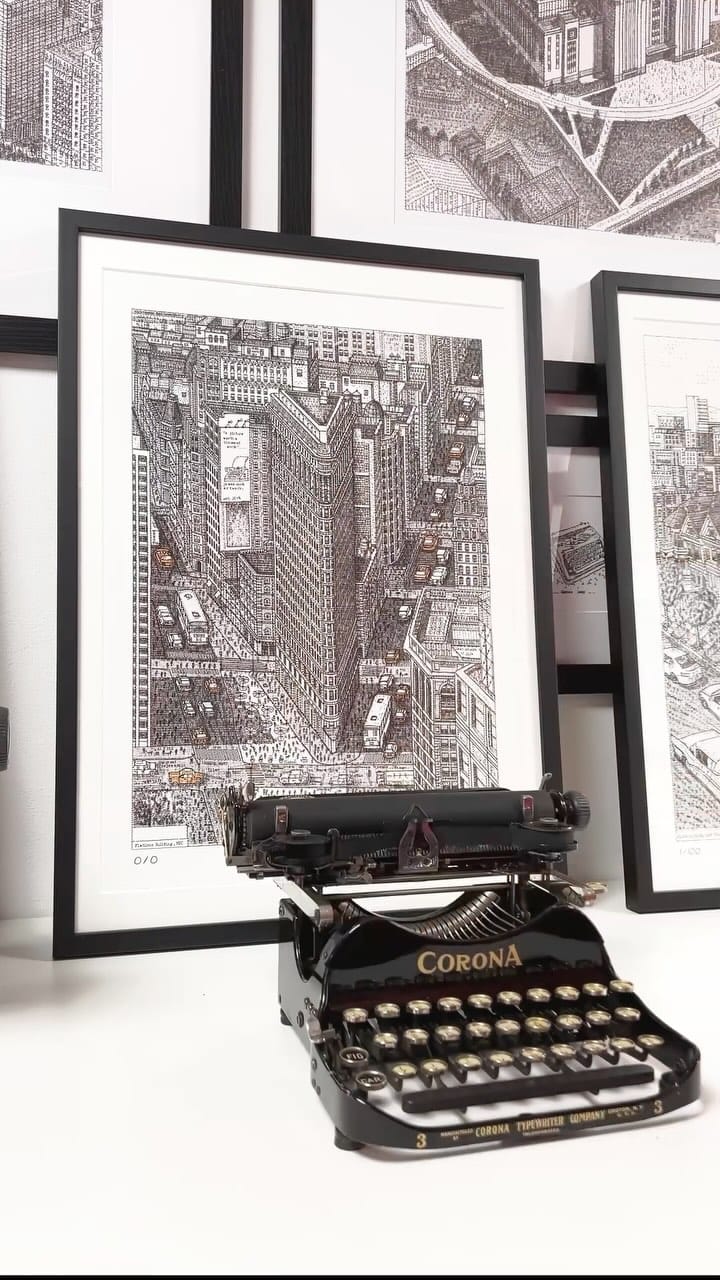 Post 8 by James Cook Artwork on Instagram (video)